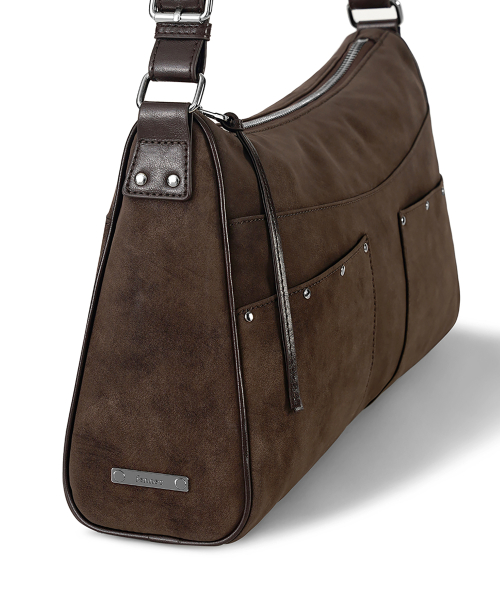 BASH BAG - SUEDE BROWN