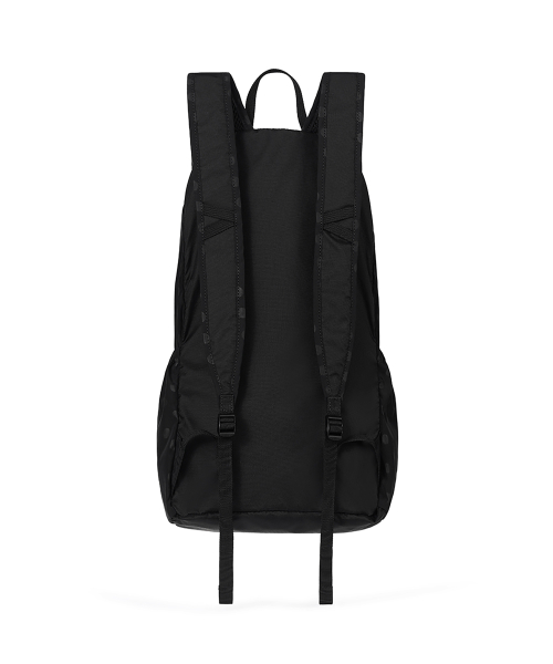 AIRY POCKET BACKPACK - DOT BLACK