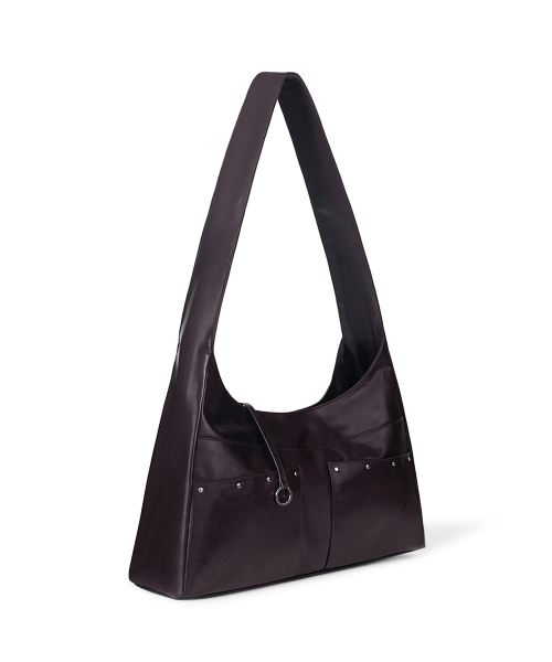 BASH SLOUCHY BAG - PURPLE