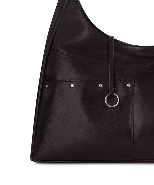 BASH SLOUCHY BAG - PURPLE