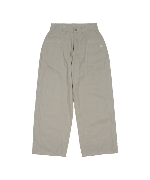TCM stitch cargo pants (beige grey)