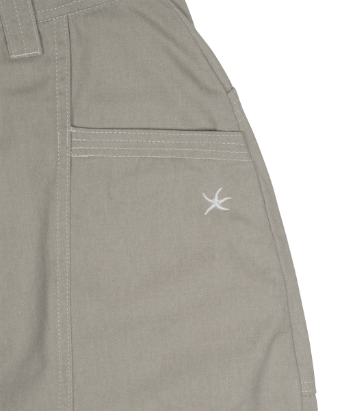 TCM stitch cargo pants (beige grey)
