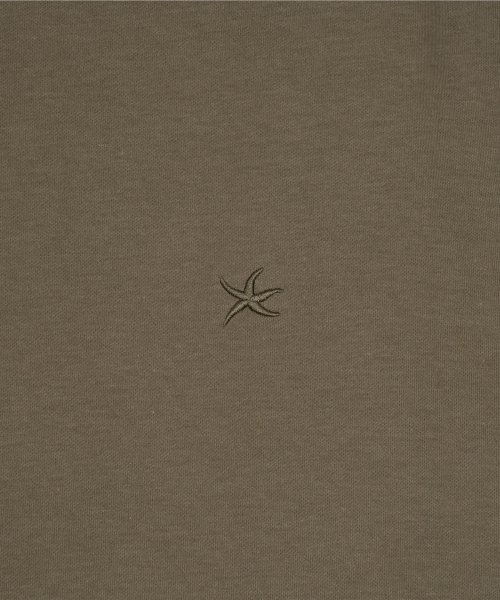 TCM twist button long sleeve (brown)