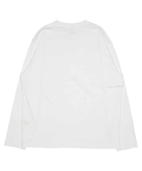 TCM vintage logo long sleeve (white/ivory)