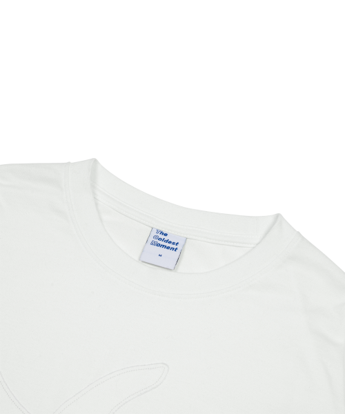 TCM vintage logo long sleeve (white/ivory)