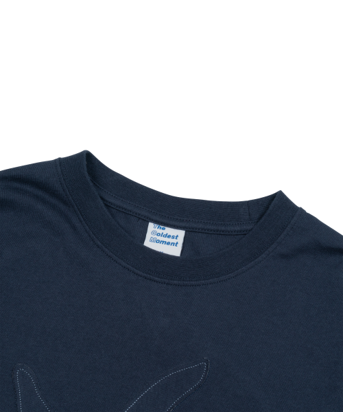 TCM vintage logo long sleeve (navy)