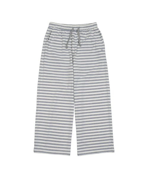 TCM stripe sweat pants (ivory/grey)