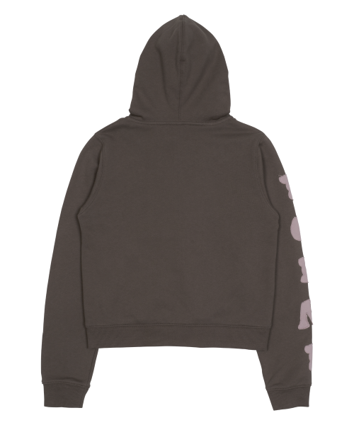 TCM tcdmt hooded zip-up (brown)