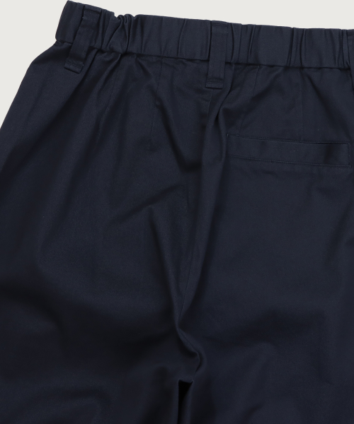 여성 C로고 코튼 와이드 팬츠 Dark Navy