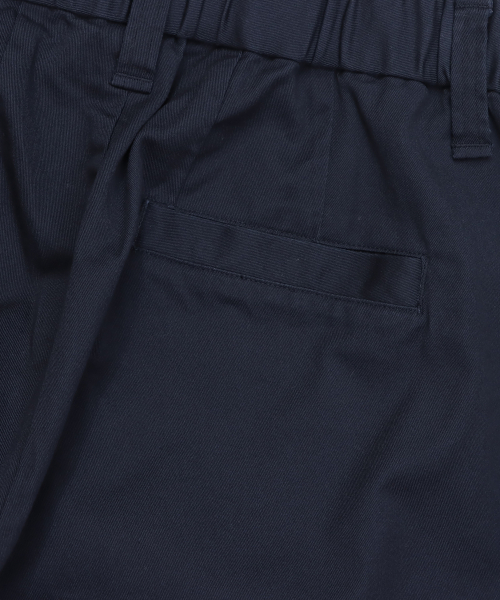여성 C로고 코튼 와이드 팬츠 Dark Navy