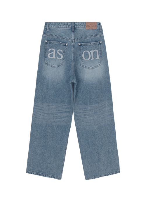 DUSK DENIM PANTS / LIGHT-BLUE
