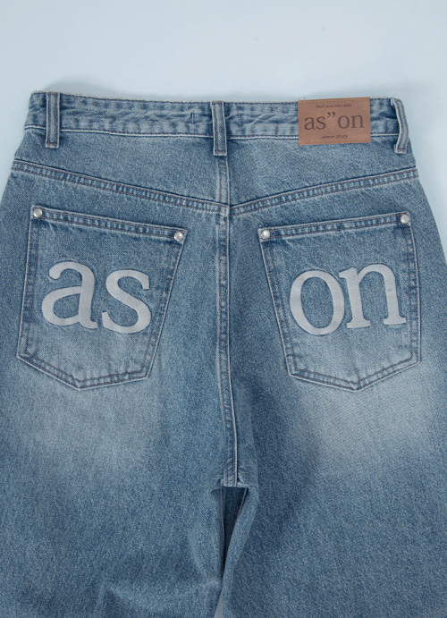 DUSK DENIM PANTS / LIGHT-BLUE