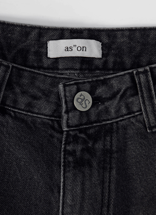DUSK DENIM PANTS / BLACK