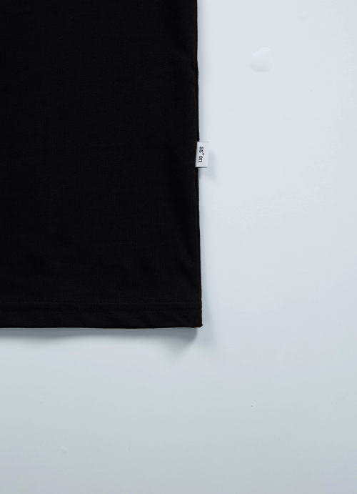 NOTE LONG SLEEVE / BLACK