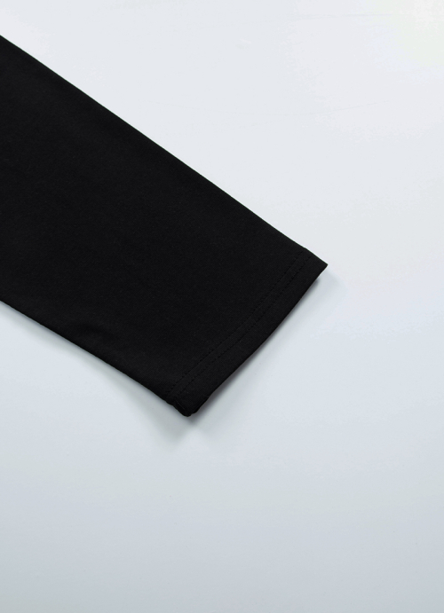NOTE LONG SLEEVE / BLACK