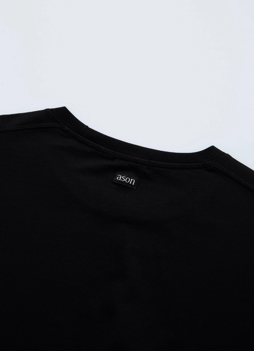 NOTE LONG SLEEVE / BLACK