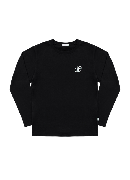 NOTE LONG SLEEVE / BLACK