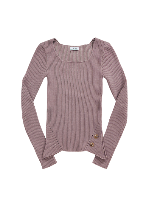 SQUARE TWIM KNIT / PINK
