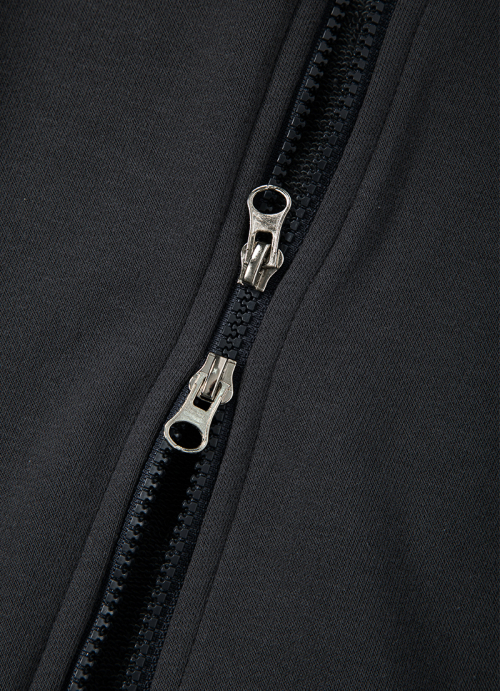 SALT ZIP-UP / CHARCOAL