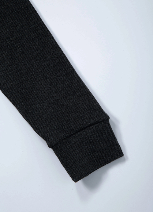 SALT ZIP-UP / CHARCOAL