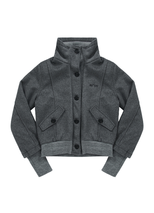 DUMBO WOOL JACKET / GRAY