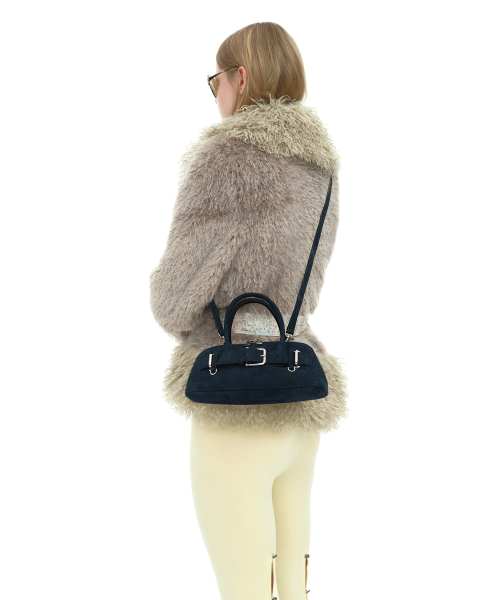 ZIP BROCLE MINI [SUEDE NAVY]
