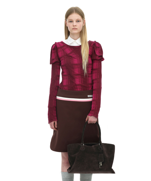 SHELL BROT LARGE [SUEDE MOCHA]