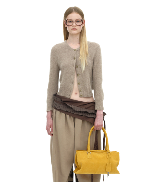 SHELL BROT [SUEDE MUSTARD]