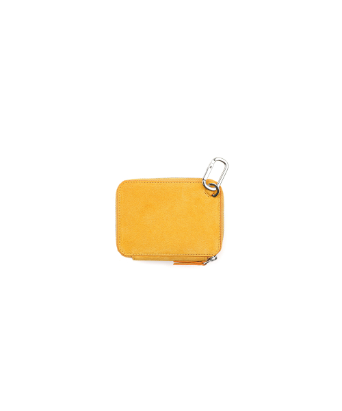 LIP PURSE [SUEDE MUSTARD]
