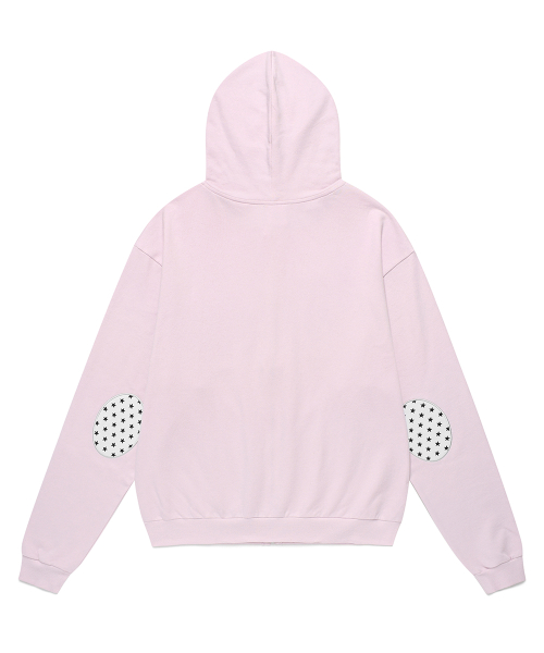 I LOVE MUSIC ZIP UP HOODIE PINK(CV2FFUM481A)