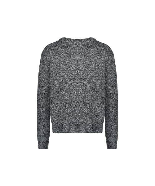 Piercing V Neck Knit - Black