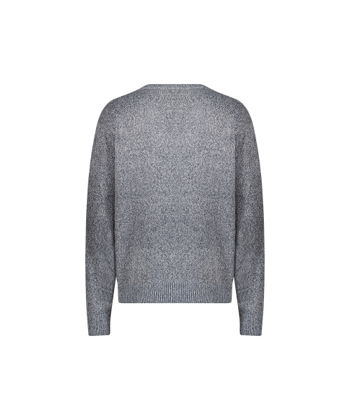 Piercing V Neck Knit - Grey