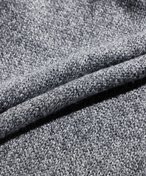 Piercing V Neck Knit - Grey