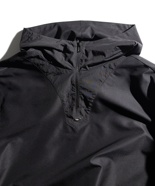 Mesh Anorak - Black