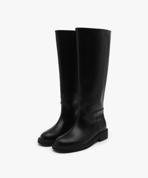 Renvure Round Long Boots (3.5cm)