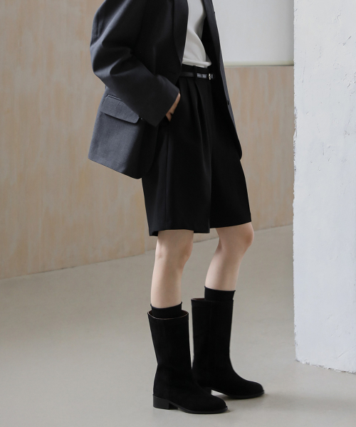 르바스 라운드 미들부츠 (3.5cm)
