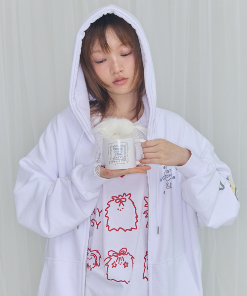[FANCY X DUSTY] DUSTY CLUB MUG CUP (WHITE) F25NM1015