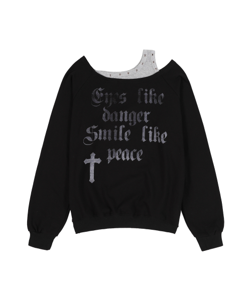 ROSARY NOIRER SWEATSHIRT (BLACK) F25ZB016