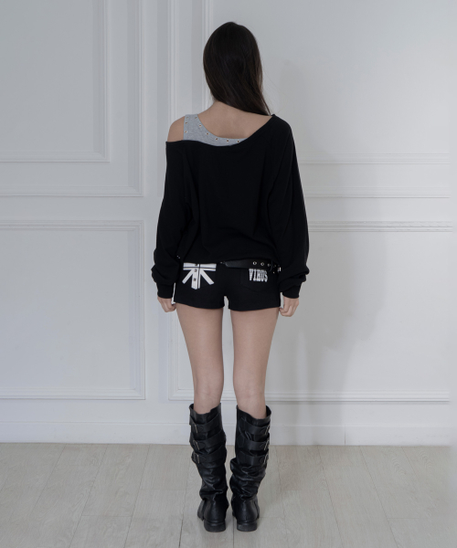 ROSARY NOIRER SWEATSHIRT (BLACK) F25ZB016
