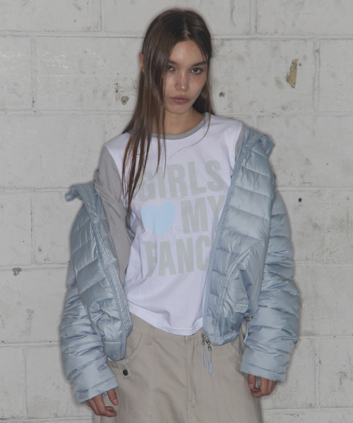 LIGHTWEIGHT SWING PUFFER (SKY BLUE) F25ZA001
