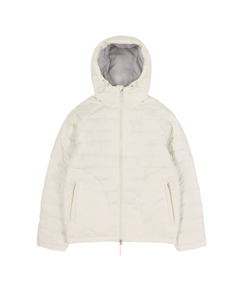 LIGHTWEIGHT SWING PUFFER (IVORY) F25ZA001