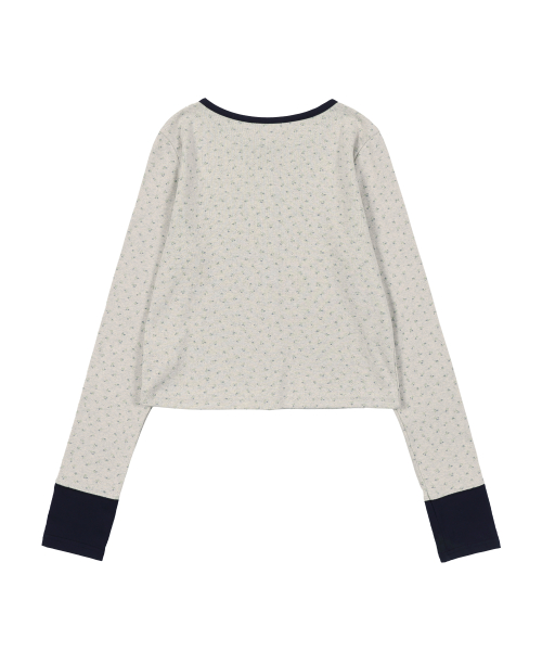 AIRY BUTTON CARDIGAN (BEIGE) F26QB041