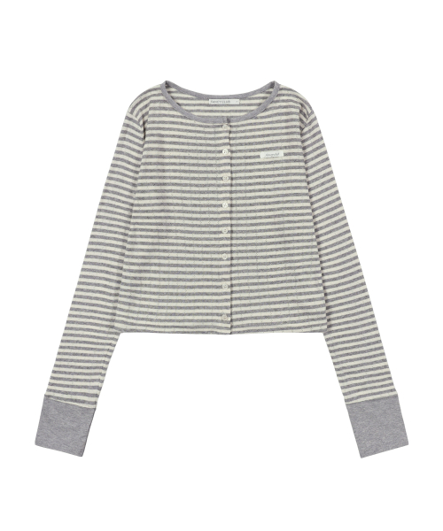 AIRY BUTTON CARDIGAN SET-UP F26041X042