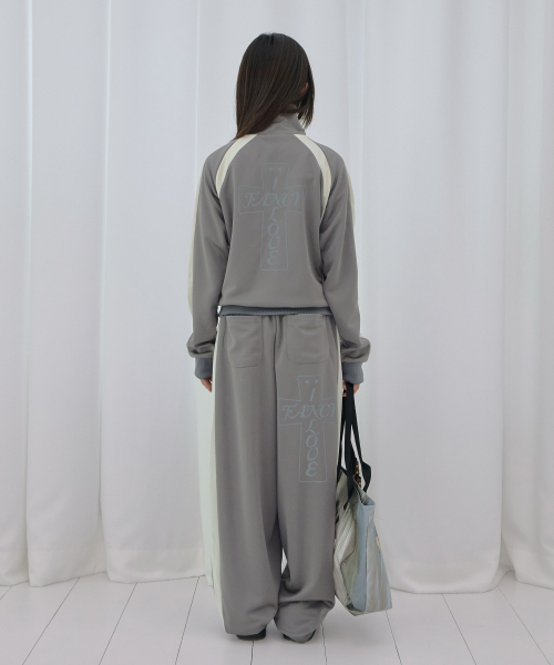 FROSS GLOSSY TRACK TOP (KHAKI) F26QB039