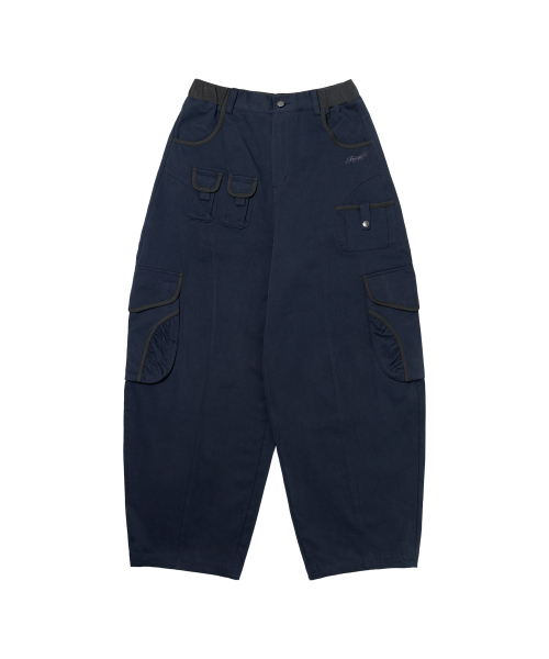 CARGO WORK BALLOON PANTS (NAVY) F26QD153