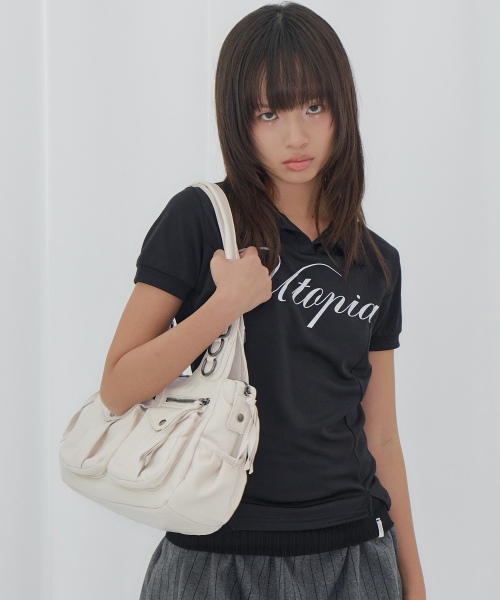RANMA HOBO BAG (IVORY) F26QE983