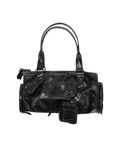 VEIL STUD BAG & WALLET (BLACK) F26QE981