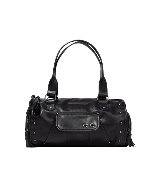 VEIL STUD BAG & WALLET (BLACK) F26QE981