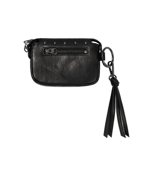 VEIL STUD BAG & WALLET (BLACK) F26QE981