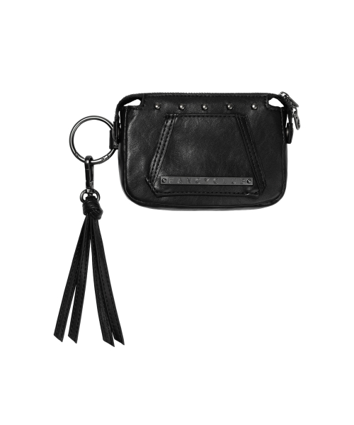 VEIL STUD BAG & WALLET (BLACK) F26QE981